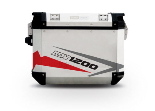 Givi Trekker Outback Side Panniers Spike Red Stickers Kit