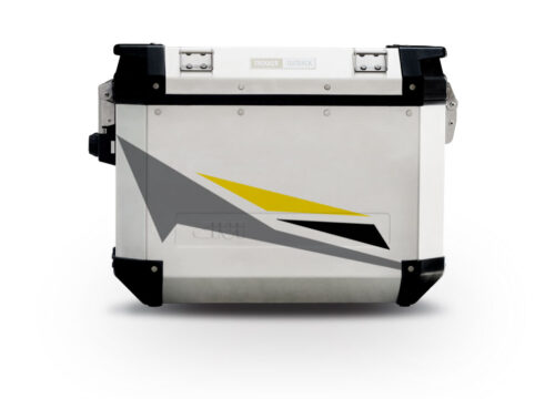 Givi Trekker Outback Side Panniers Alive Yellow & Grey Stickers Kit