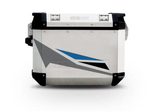Givi Trekker Outback Side Panniers Alive Blue & Grey Stickers Kit