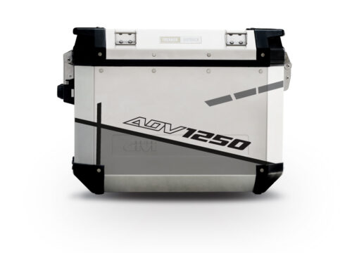 GISTI 2671 Trekker Outback Side Panniers 48lt 37lt Vector Grey Stickers Kit ADV1250