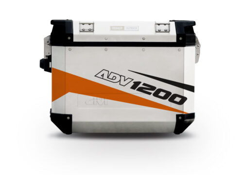 Givi Trekker Outback Side Panniers Vivo Orange Stickers Kit