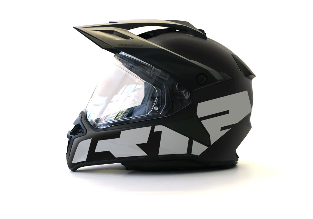 BMW GS Enduro Helmet (Black) R12 Stickers Kit - Image 5