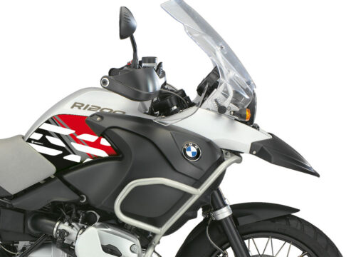 BMW R1200GS Adventure 2006-2007 Alpine White Style Anniversary LE Red Side Tank Stickers