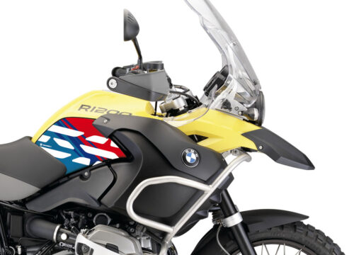 BMW R1200GS Adventure 2008-2013 Sunset Yellow Style Anniversary LE M-Sport Side Tank Stickers
