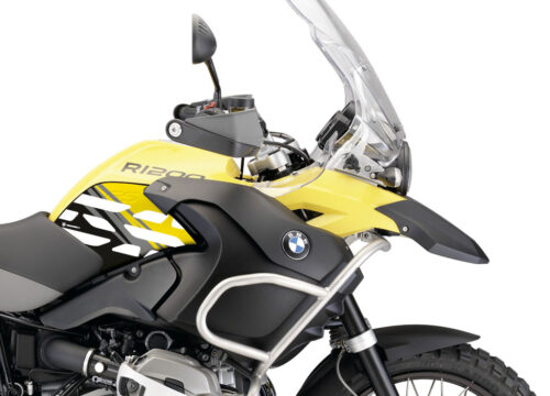 BMW R1200GS Adventure 2008-2013 Sunset Yellow Style Anniversary LE Yellow Side Tank Stickers