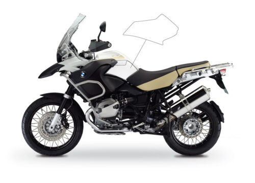 BMW R1200GS Adventure 2006-2013 Side Tanks Self-healing Protective Film