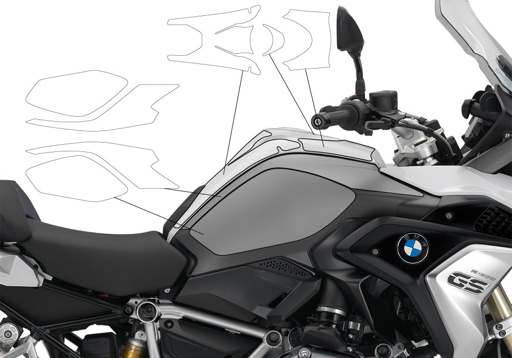 BMW R1200GS LC 2017+ Self-Healing Full Protective Film - Image 2