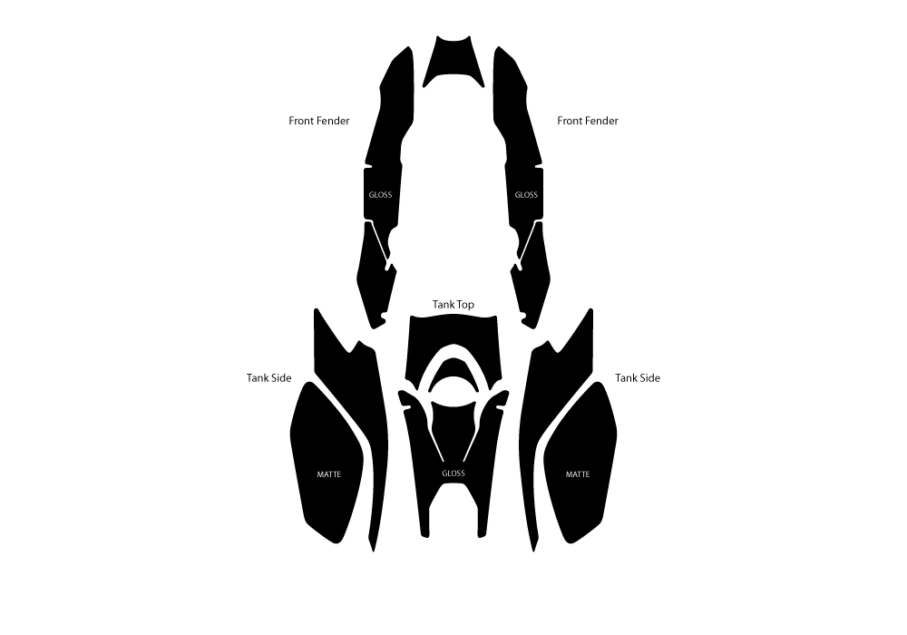 BMW R1200GS LC 2017+ Self-Healing Full Protective Film - Image 4
