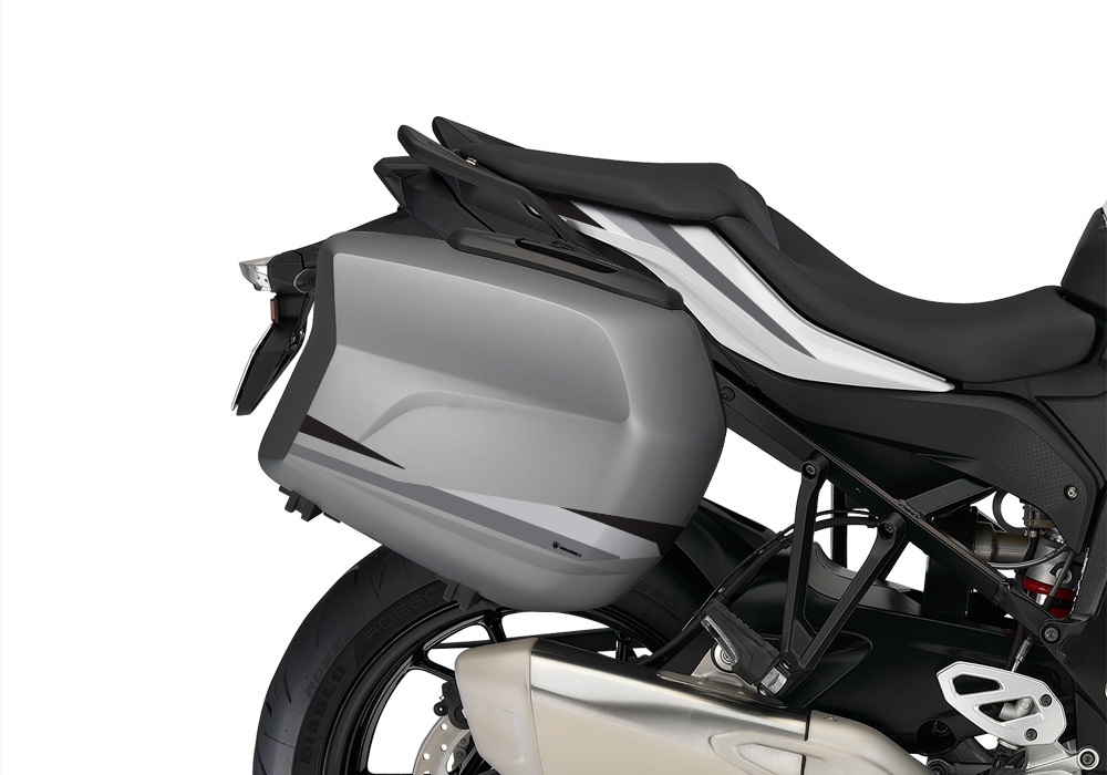 BMW Touring Side Panniers Alive Grey Variations Stickers Kit