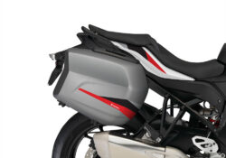 BMW Touring Side Panniers Legend Grey & Red Stickers Kit