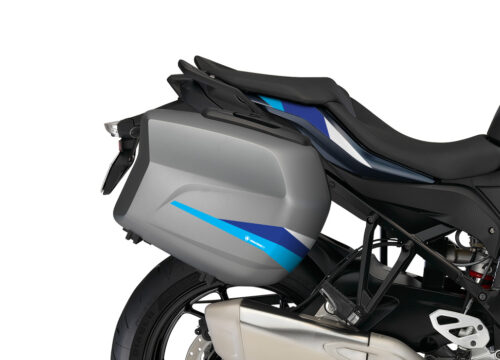 BMW Touring Side Panniers Legend Blue Variations Stickers Kit