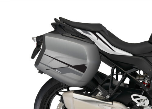 BMW Touring Side Panniers Stingray Black & Grey Stickers Kit