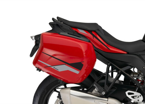 BMW Touring Side Panniers Stingray Black & Grey Stickers Kit