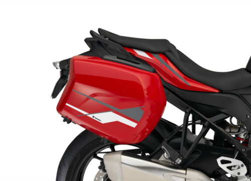 BMW Touring Side Panniers Stingray White & Grey Stickers Kit