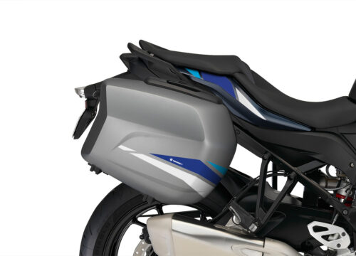 BMW Touring Side Panniers Voro Blue Variations Stickers Kit