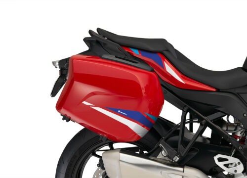 BMW Touring Side Panniers Voro Blue Variations Stickers Kit