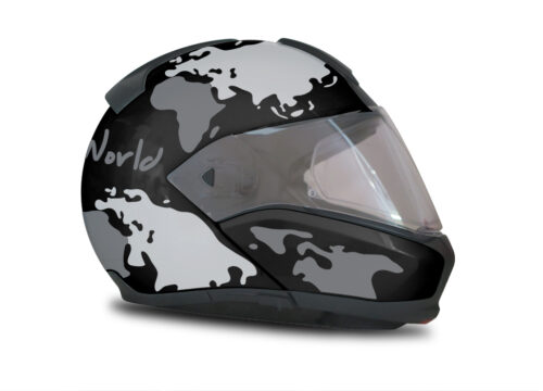 HEL 2947 BMW System 6 Sapphire Black Metallic The Globe Series Grey Variations Stickers Kit 02 1