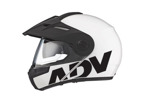 Schuberth E1 Helmet (White) ADV Stickers Kit