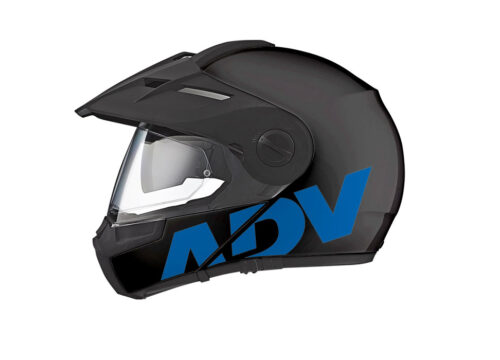 Schuberth E1 Helmet (Black) ADV Stickers Kit