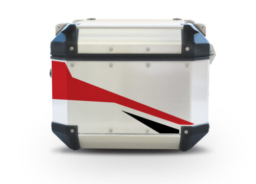Givi Trekker Outback Top Box Alive Black & Red Stickers Kit