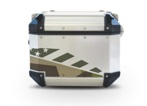 Givi Trekker Outback Top Box M90 Green Camo Stickers Kit