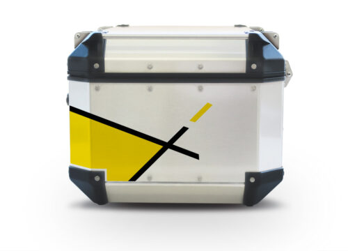 Givi Trekker Outback Top Box Vector Yellow Stickers Kit