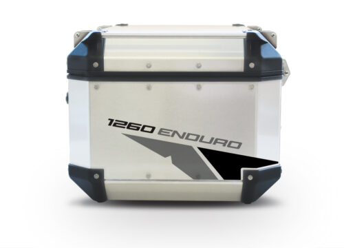 GISTI 2708 Givi Trekker Outback Top Box 42lt 58lt Velos Grey Black Stickers Kit 1260ENDURO