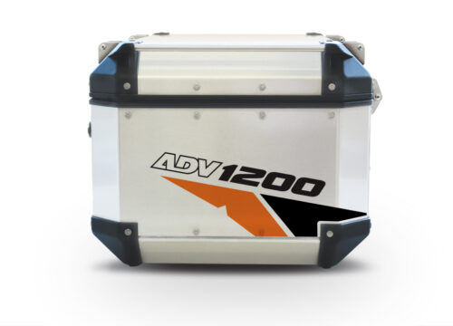 Givi Trekker Outback Top Box Velos Black & Orange Stickers Kit