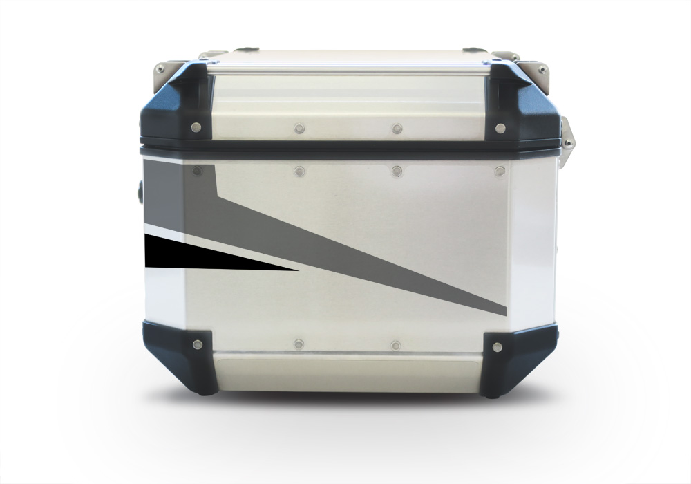 Givi Trekker Outback Top Box Vivo Black & Grey Stickers Kit