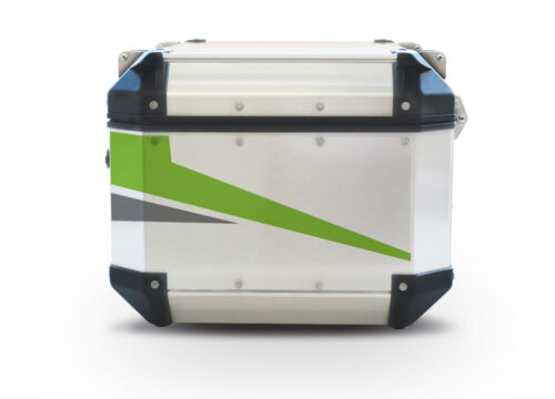 Givi Trekker Outback Top Box Vivo Toxic Green Stickers Kit