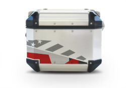 Givi Trekker Outback Top Box M90 Red Camo Stickers Kit