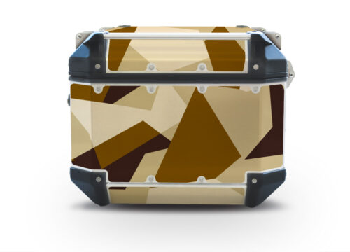 Givi Trekker Outback Top Box M90 Full Wrap Dessert Camo Stickers Kit