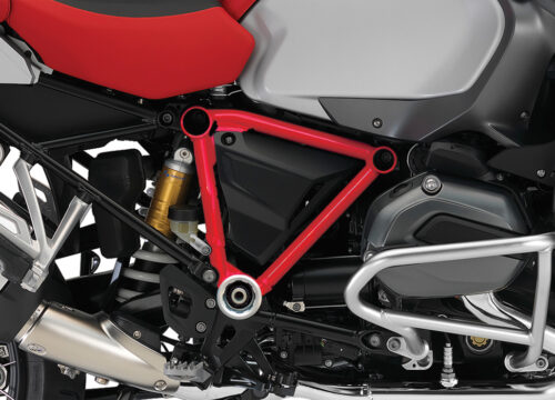 BFS 3092 BMW GS LC Adventure 2014 Racing Red Pyramid Frame Wrap Red 02