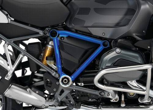 BFS 3093 BMW GS LC Adventure 2014 Style Exclusive Pyramid Frame Wrap Cobalt Blue 02