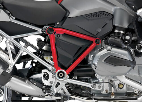 BFS 3096 BMW GS LC 2013 2016 Racing Red Pyramid Frame Wrap Red 02
