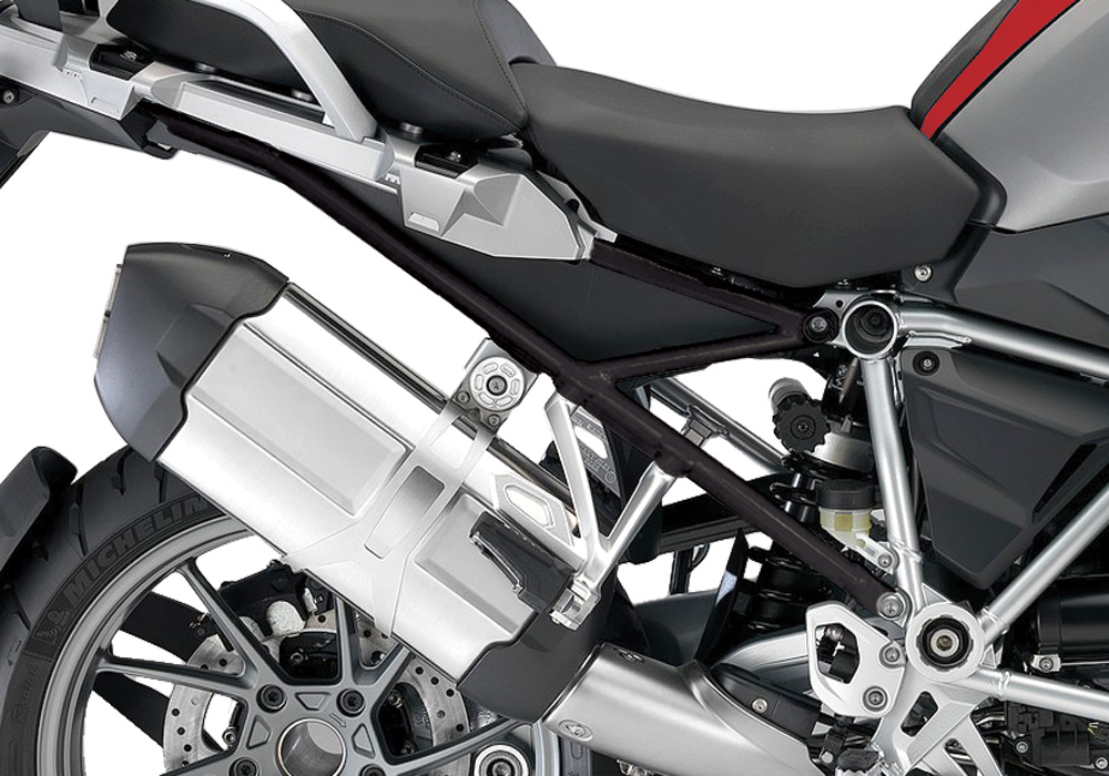 BFS 3105 BMW R1200GS LC 2013 2016 Racing Red Subframe Wrap Black 02