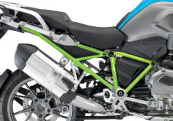 BFS 3121 BMW R1200GS LC 2013 2016 Fire Blue GS Frame Wrap Toxic Green 02