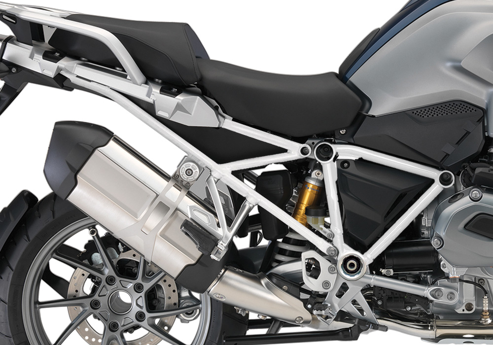 BFS 3124 BMW R1200GS LC 2013 2016 Frozen Dark Blue GS Frame Wrap White 02