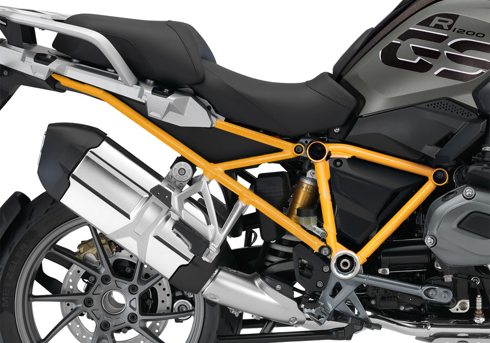 BFS 3128 BMW R1200GS LC 2017 Style Exclusive GS Frame Wrap Yellow 02