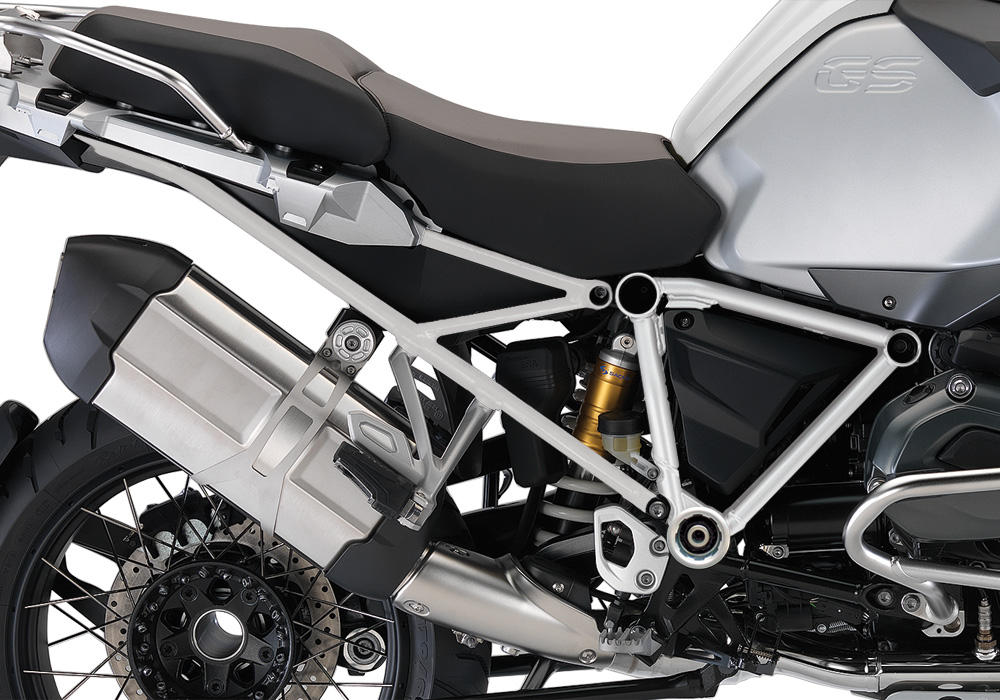 BFS 3129 BMW GS LC Adventure 2014 Alpine White GS Frame Wrap Silver 02