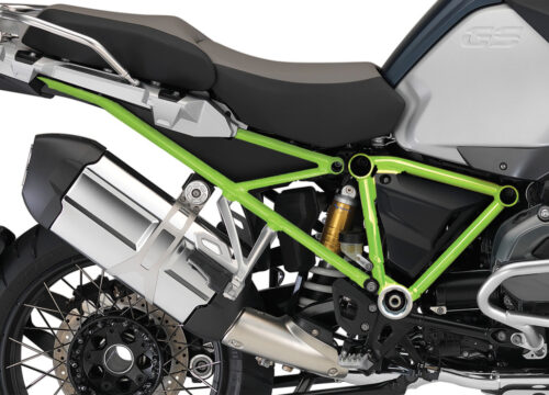 BFS 3132 BMW GS LC Adventure 2014 Ocean Blue Metallic Matte GS Frame Wrap Toxic Green 02