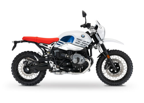 BKIT 3142 BMW RnineT Urban GS Side Tank and Front Fender GS Stickers Kit Silver Dark 01 1