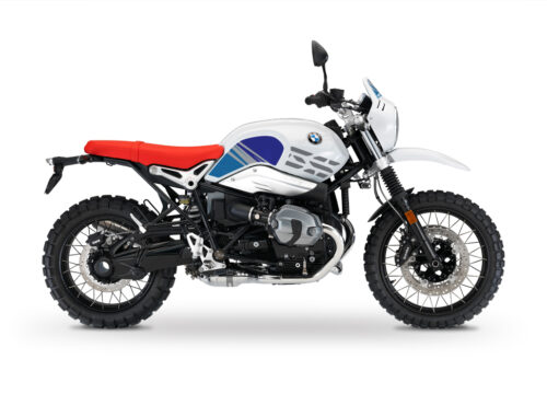 BKIT 3144 BMW RnineT Urban GS Limited Edition Side Tank and Front Fender Blue Variations Stickers Kit 01 1