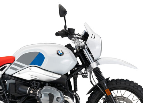 BKIT 3149 BMW RnineT Urban GS Side Tank Replica Blue Grey Stickers Kit 02