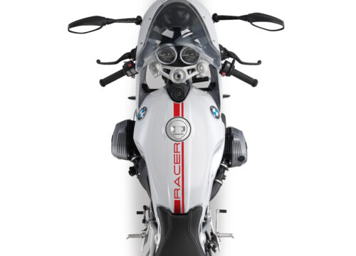BKIT 3152 BMW RnineT Racer Top Tank Stickers Kit Red 02