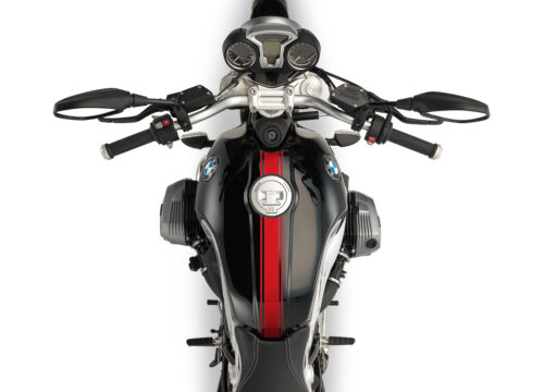 BKIT 3157 BMW RnineT Top Tank Triple Line Stickers Kit Red 02