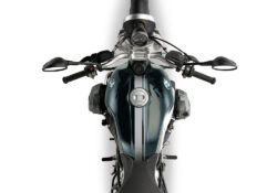 BKIT 3158 BMW RnineT Pure Top Tank Double Line Stickers Kit Silver Brushed 02