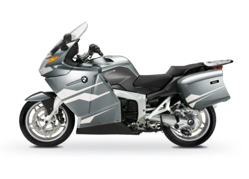 BKIT 3179 BMW K1200GT Aventurin Silver Metallic Stingray Series White Stickers Kit 01