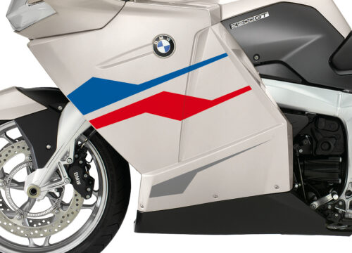 BKIT 3180 BMW K1200GT Crystal Grey Stingray Series Blue Red Stickers Kit 02