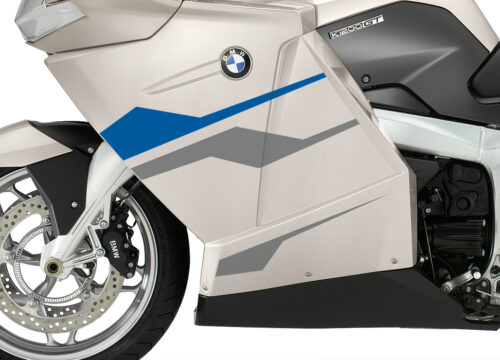 BKIT 3181 BMW K1200GT Crystal Grey Stingray Series Blue Silver Stickers Kit 02